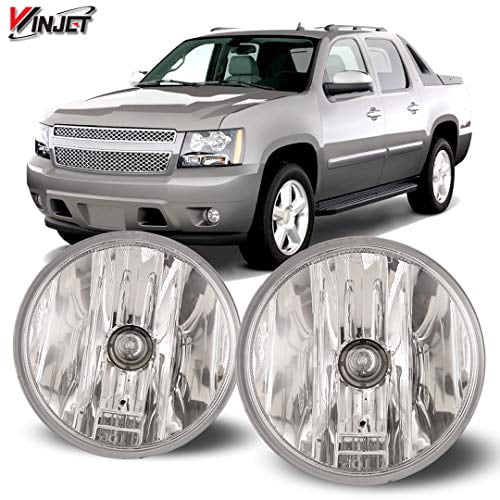 Fit Winjet 07-11 Suburban Tahoe Without Off Road Package Fog Lights Lamp Clear